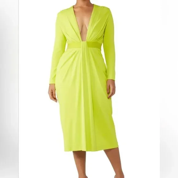 cushnie jersey dress Cushnie One Shoulder Matte Jersey Dress